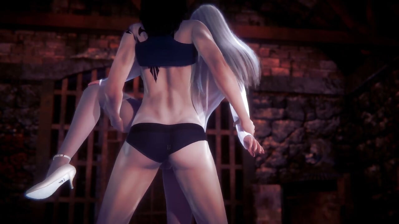 Futa Sofia Valmet Standing Fuck Koko Hekmatyar - Jormungand Hentai Parody