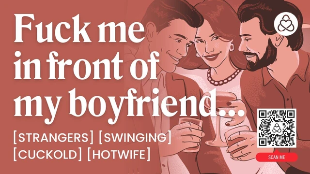 ASMR Audio Porn: First Time Hotwife Threesome at a Swingers Club with Cuckold Boyfriend – Erotic Audio Story