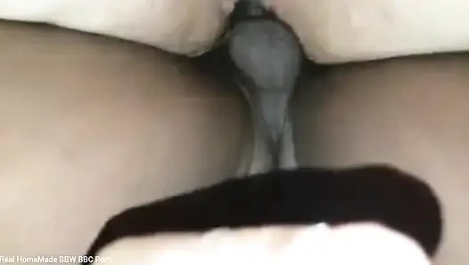 Fucking Polish SSBBW doggy cumming all over her big booty