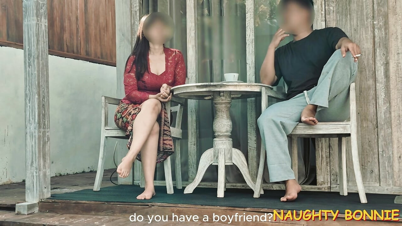 Gadis desa polos dientot sama tetangganya saat ayah nggak di rumah
