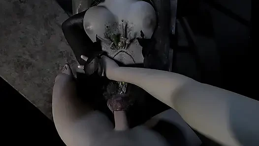 Ngentot lady cassandra lagi berdiri - resident evil village