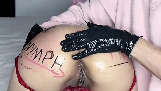 Глубоко проникая в киску Блэр Нимф