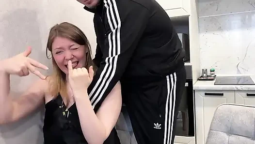 Bully & Stepmom Humiliate Stepson Small Cock