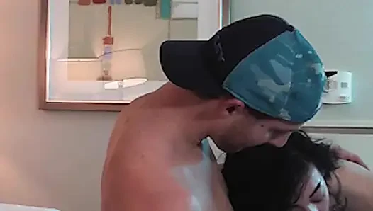 Super sexy zierliches tätowiertes teen lutscht schwanz - zusammenstellung 2