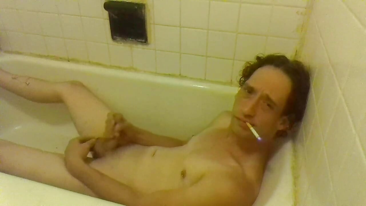 Trying to Pee on My Boobies