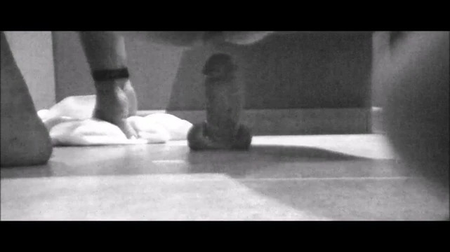 Big dildo in B&W