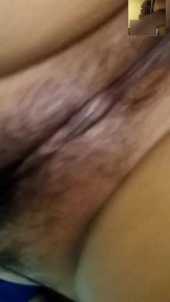 Powerful moment from "Girlfriend video calling pusssy finger with ASMR"