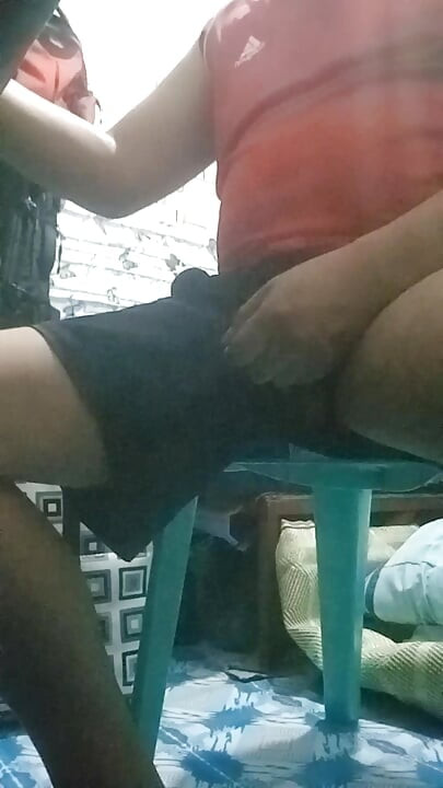My Masturbating Interupted When My Roomate Suddenly Awaken.