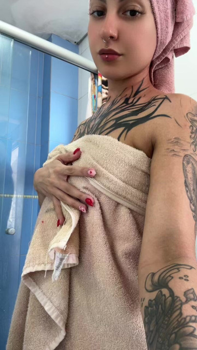 just a towel