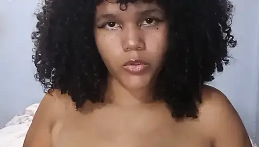 Geiles twerk in einem kleinen tanga