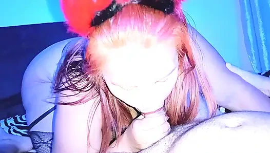 Cat Girl With POV Tail Anal Plug - Finish With Creampie In Missionary Position