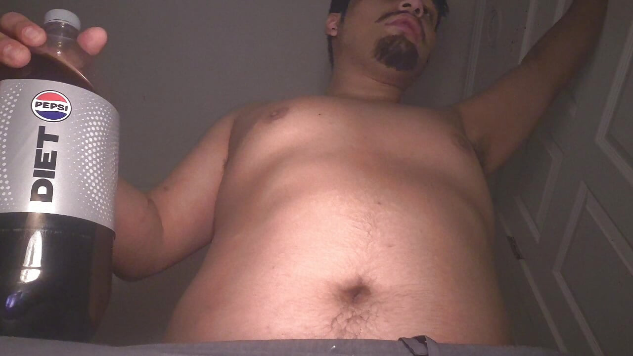 Chubby Muscle Ball Belly Blows up