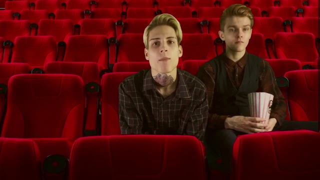 Cinema hall. Group Sex. 3some 2 tops 1 bottom