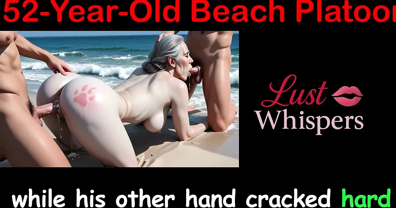 52-year-old Beach Platoon - English Sex Story