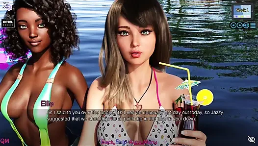 Gün ışığı aşkı #11 - gerald asley'i sert sikiyor