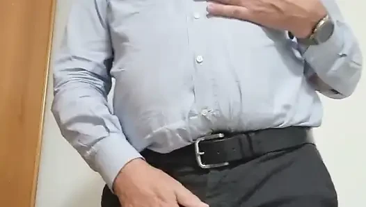 Another strip and cumshot