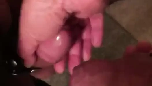 wanked kapalı giyen siyah tayt