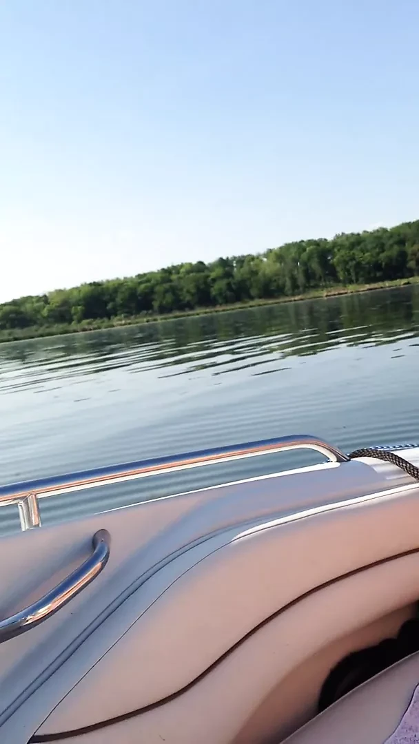Wife fucks on a boat
