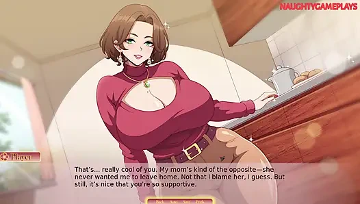 Sayaka My Naughty Milf Neighbor By Erebeta - Sexy Big Tits Stepmom Enjoying HOT SEX With Her New Neighbor