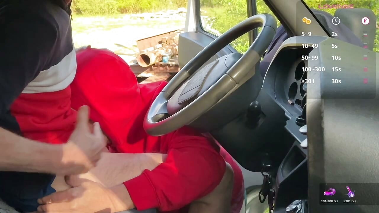 Tweede ronde in de vrachtwagen