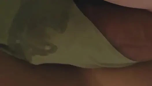 Risky Touch On Public Bus! Random Guy Slide His Dick Under Her Skirt And Ejaculate Inside Girl's Panties