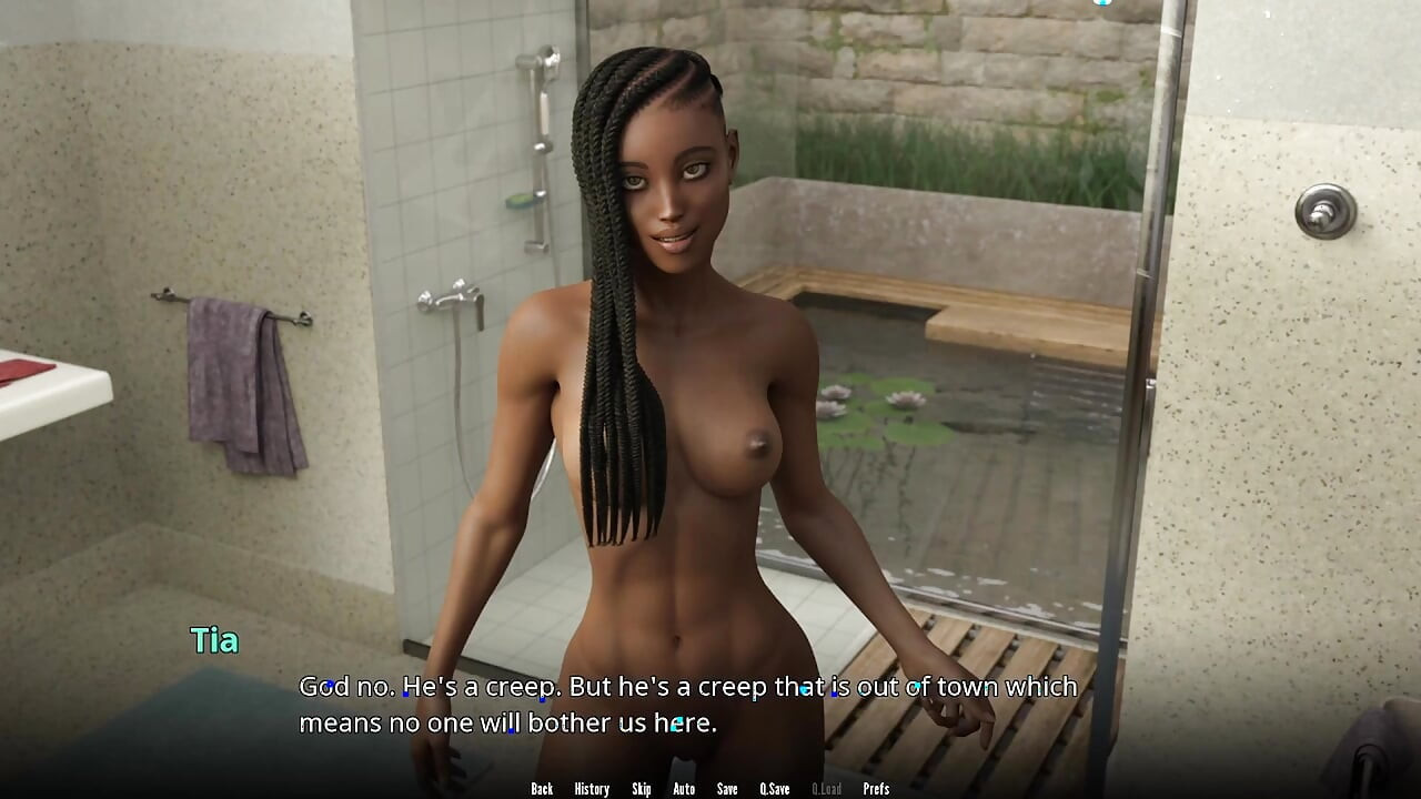 Wvm 27 - Black College Teen Joins My Shower and Taste My White Cock