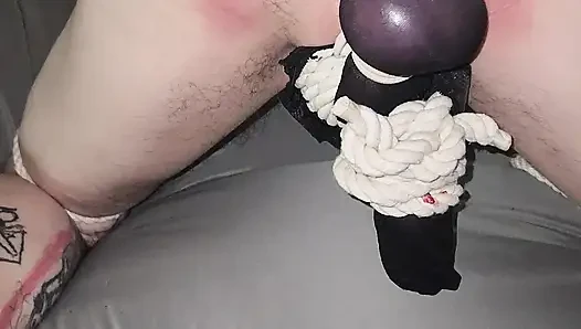 Goode Girl CBT a Nylon, Some Ropes and Ballbusting