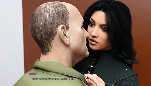 Yaşlı adam sahne arkası defilesinde orta yaşlı seksi kadının amını sikiyor ve amının içine boşalıyor