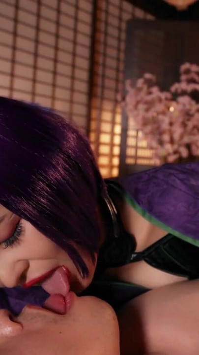 Powerful moment from "Cospuri Aika Suzumiya in Shuten Douji Cosplay"