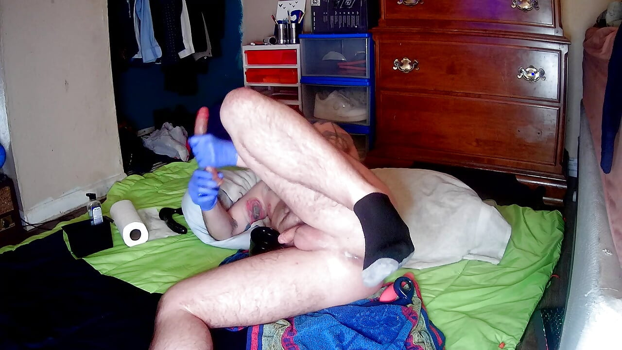 Gaping my Creamy Man Hole