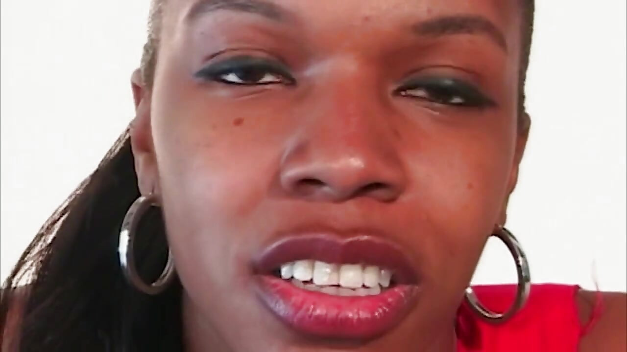 Insatiable Black Hooker Cougar Rides White Cock Deep