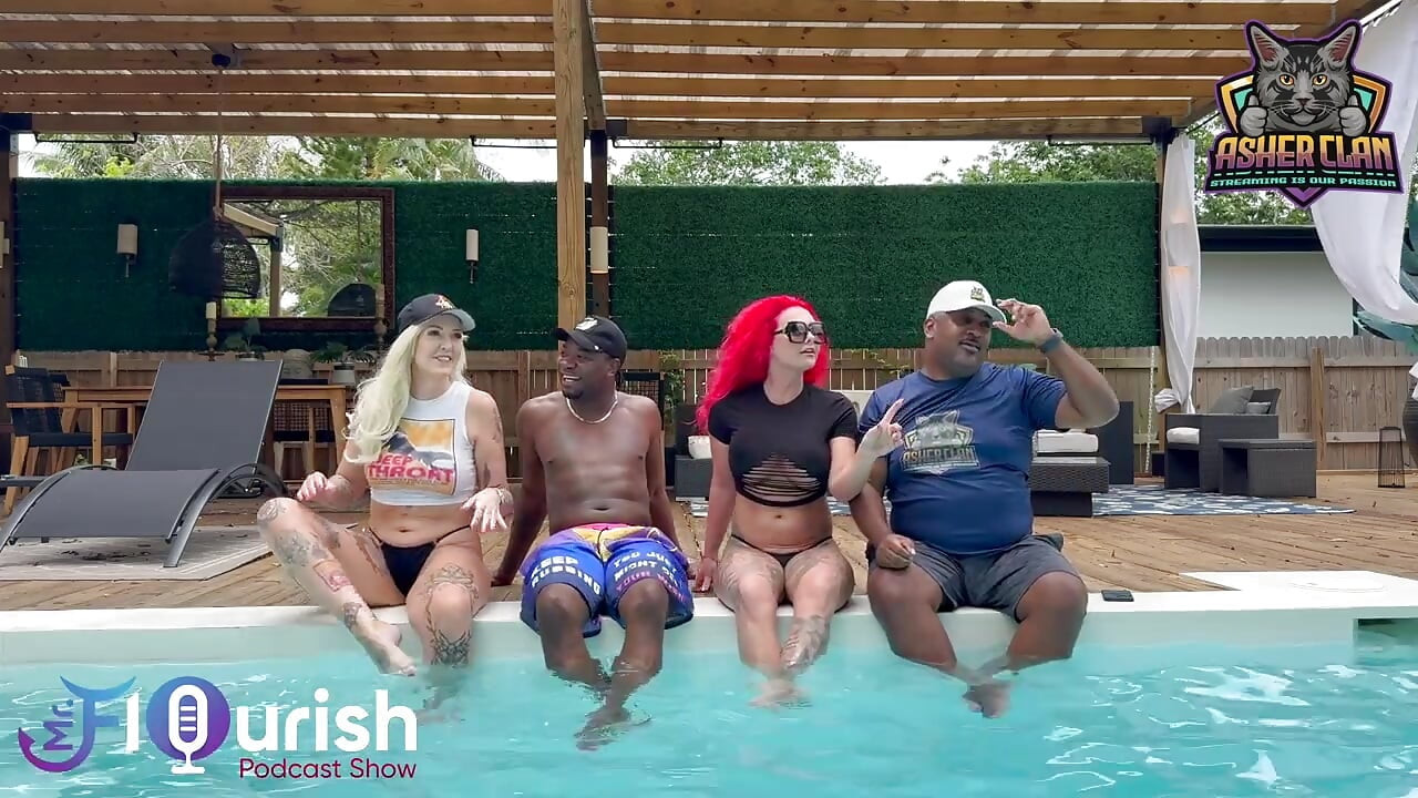 Mrflourish Podcast with Guest Roxi Keogh, Gigi Patsy and Datjguy in Florida