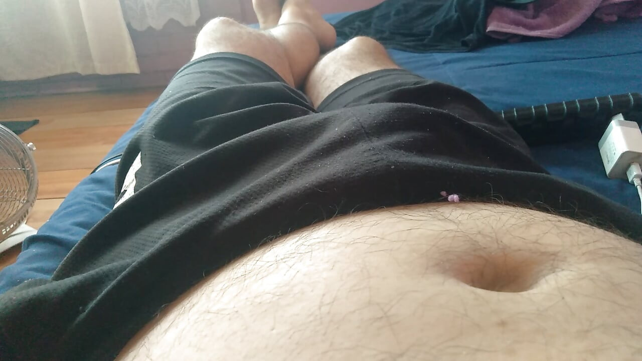 boy at home accompanied by his super cock