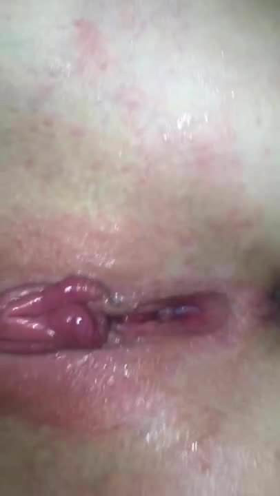Hot russian slut. Fingering, fucking and cum on pussy!