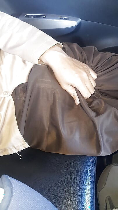 Crossdressing Masturbating Wearing Woman Shiny School Uniform Seragam Pramuka