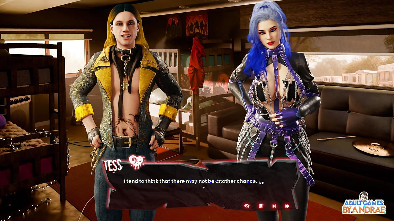 Sex, Sin & Rock'n'roll Gameplay Part 1 - Van Crash, Motel Stop & a Strange New Beginning