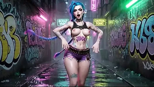 Jinx Wet Tease Compilation Big Tits and Ahegao Full