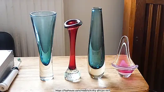 I am enjoying Swedish vintage art glass, part 1