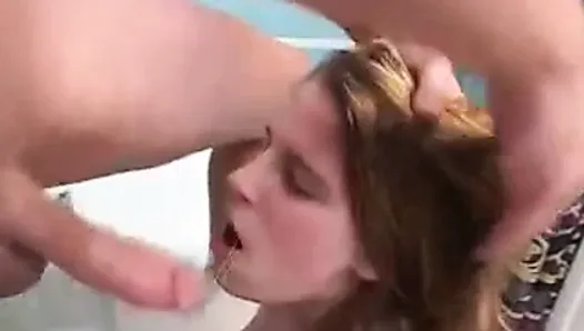 Alicia getting face fucked