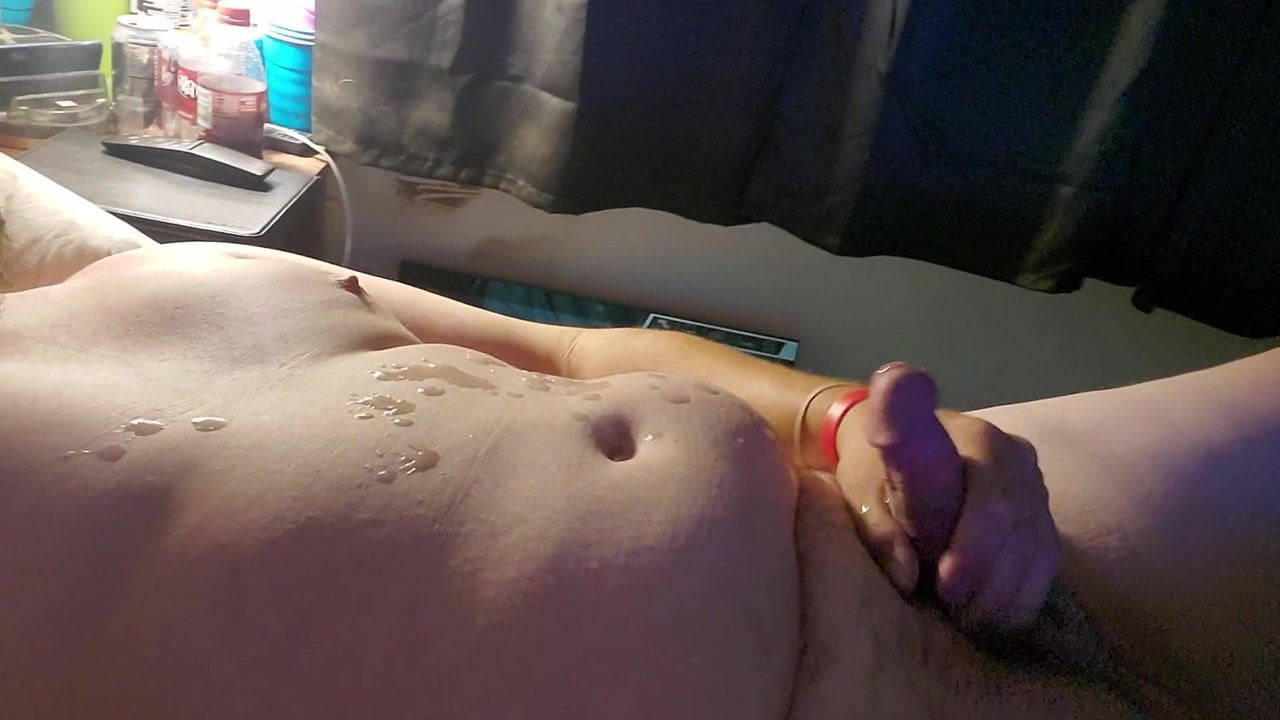 Jerking my small dick