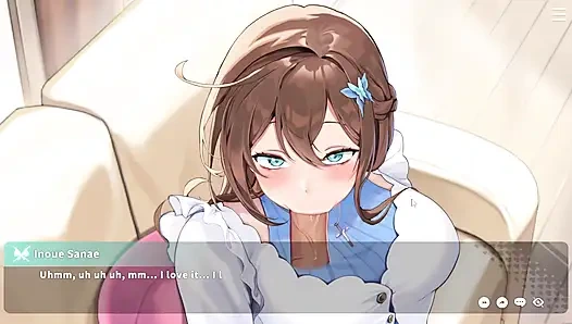 3 v-lovers inoue suka banget nyepong, jilat kontolmu, dan telan spermamu