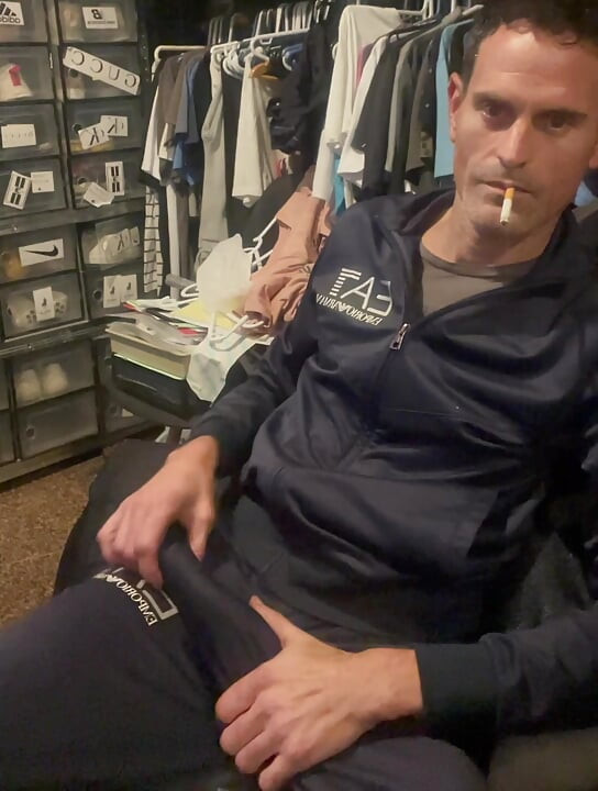 Mike masturbating again