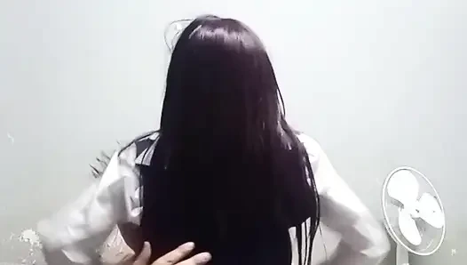 Hot 18 year old teen stepdaughter rides her step daddy