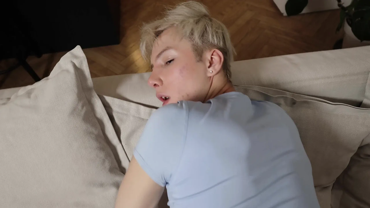 Stepdad Fucks a Cute Twink in Different Positions and Cums in His Hole