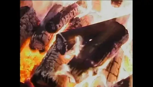 MILFs at the Bonfire Fucked and Cummed in Mouth and Face by Big Cocks