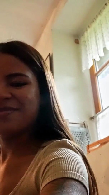 Jaw-dropping moment from "Mike Big Dick e14: Petite Latina Gets Stuffed in the Filthy RV"