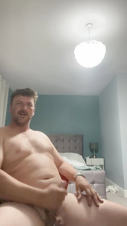Horny Daddy Wanks and Fingers Arse