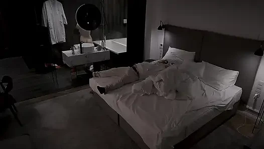 Horny Stepmom Shares Bed, in Hotel with Stepson After Party Dada Deville, Real Amateur MILF