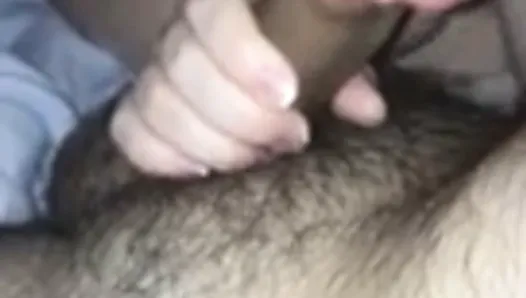 Wife surprised me with sex when I got home from work pt.1