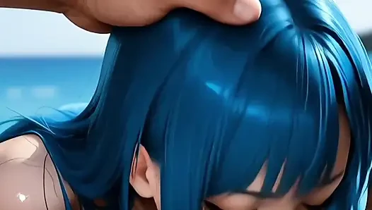 NEON DREAMS - BLUE HAIR BEAUTIES